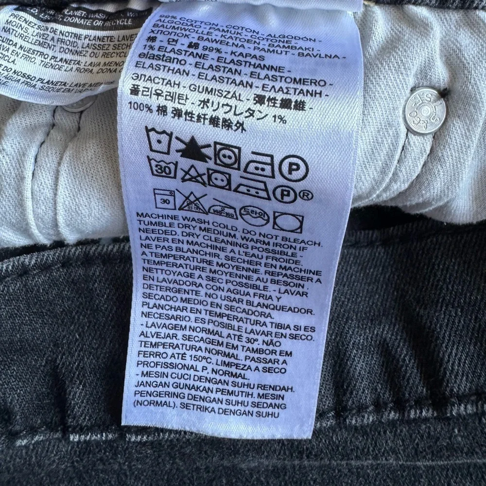 Levi's Classic Black Denim jeans